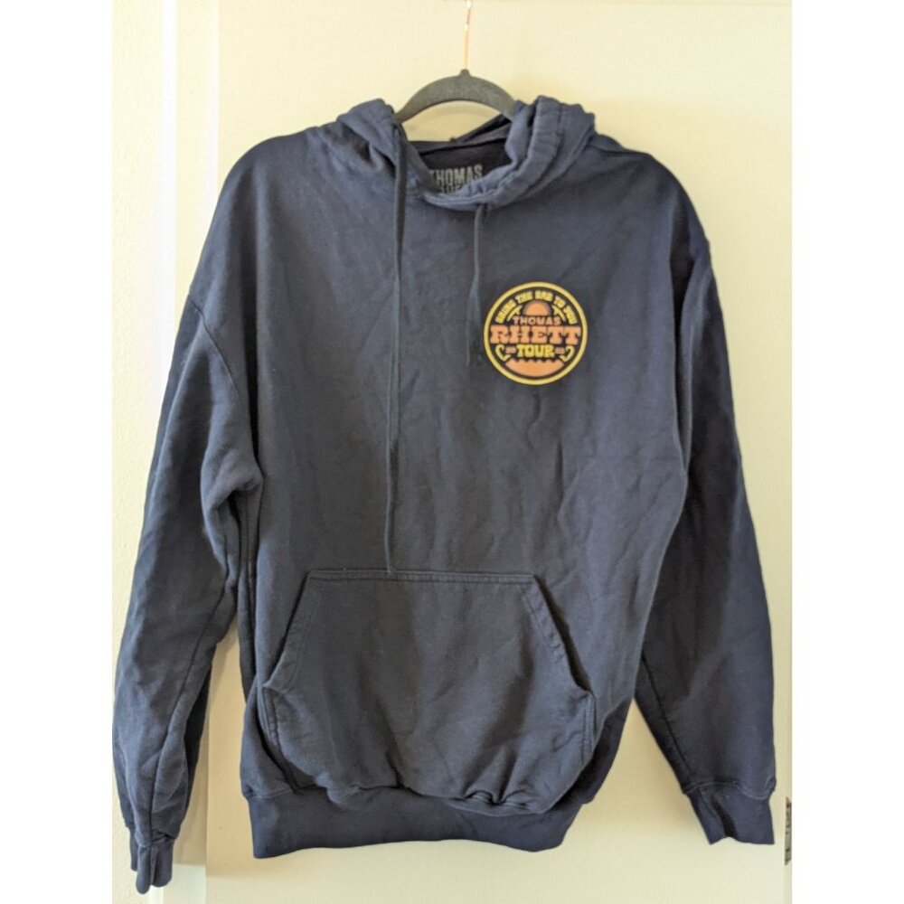 Thomas Rhett Bring The Bar To You Tour Hoodie Navy Blue Unisex Size L